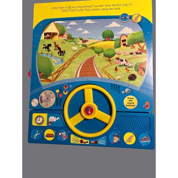 Little Train’s Big Journey Hardcover Children's Board Book - Picture 4 of 12